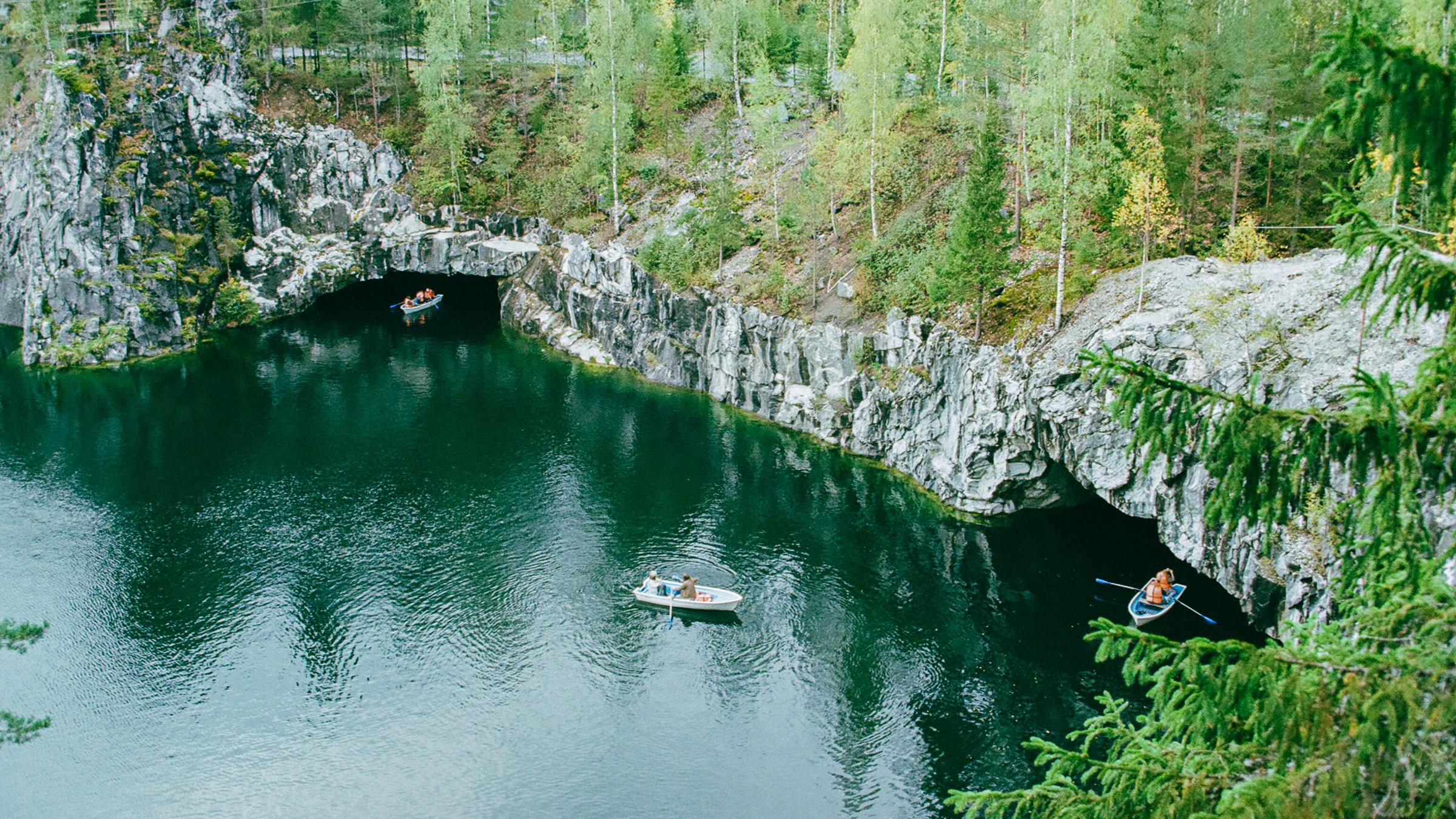Ruskeala Marble Canyon and a Karelia Nature Day