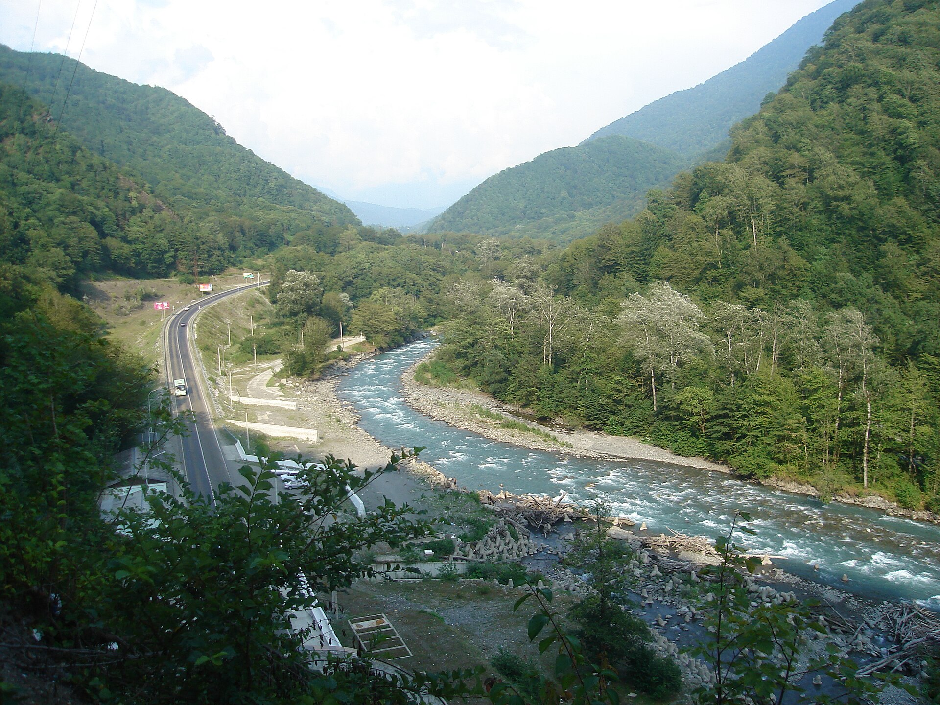 Mzymta Gorge and Skybridge Viewpoints