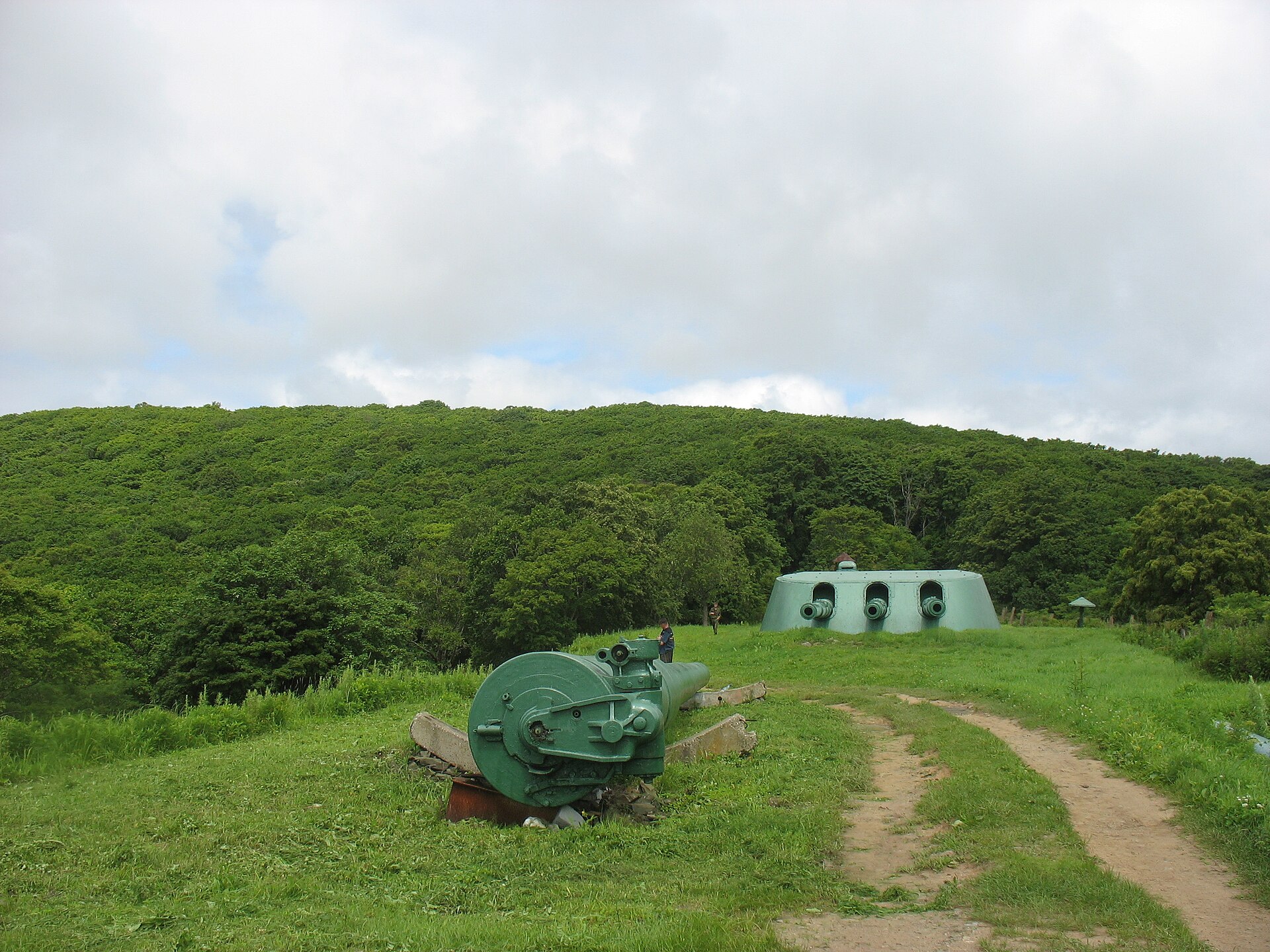 Voroshilov Battery and Vladivostok Fortress Route