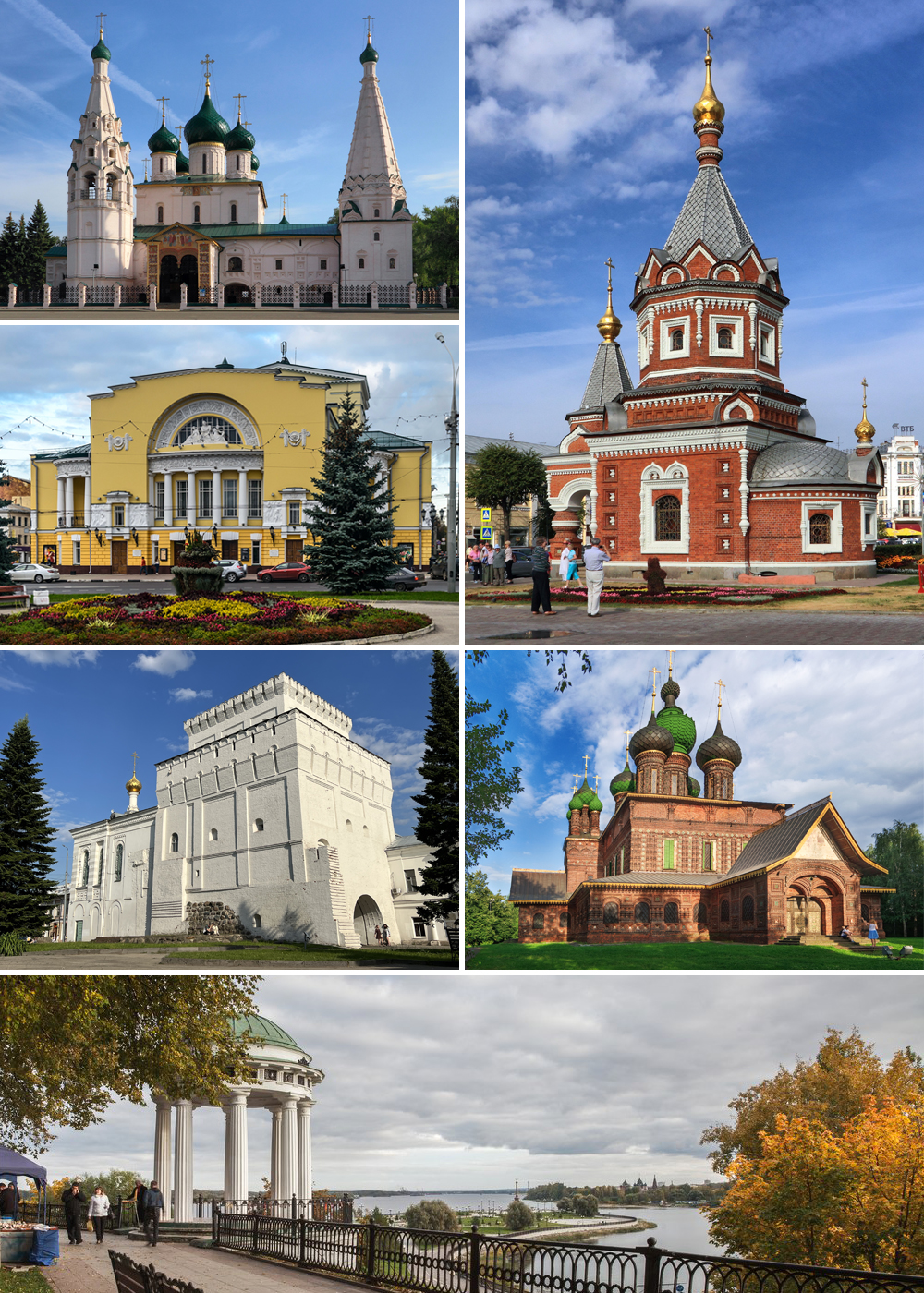 Yaroslavl Historic Center and Volga Embankment